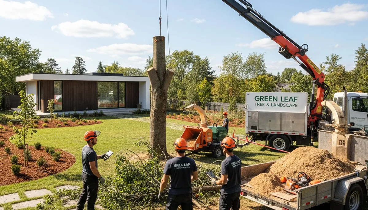 Professional landscaping and tree removal in Staten Island, NY by Chop Chop Tree experts